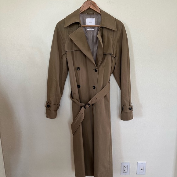 Mango khaki small trench coat - Picture 3 of 11